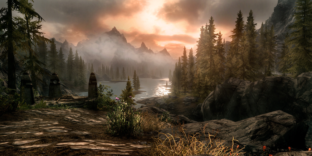 Skyrim background